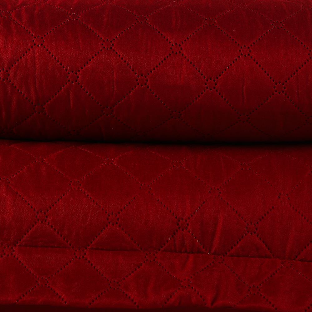 Kit Colcha Queen 100% Poliéster Lisa Versalhes Havan Casa 3 Pçs - Bloodstone