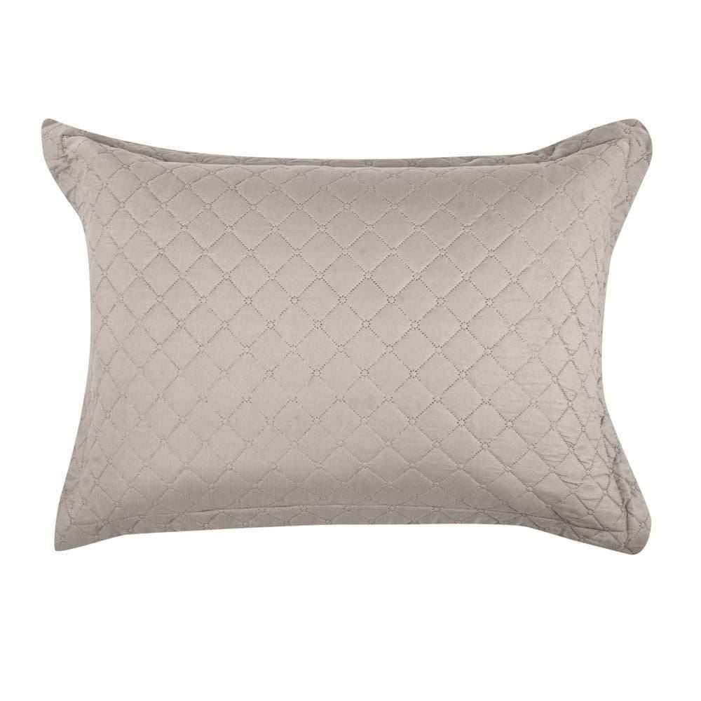 Colcha Queen 3 Peças Lisa Versalhes Havan Casa - Cru