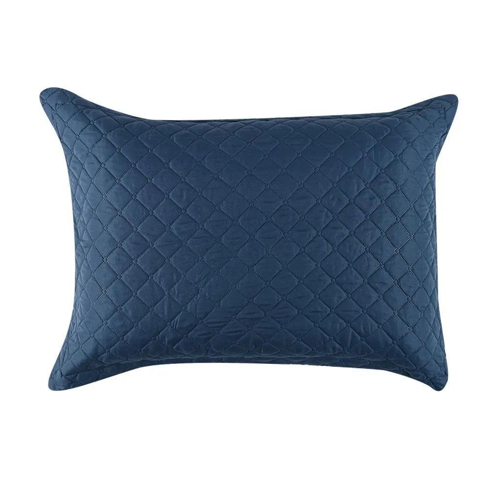 Kit Colcha Solteiro 100% Poliéster Versalhes Havan Casa 2 Pçs - Azul Jeans 