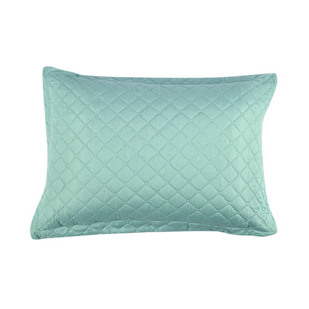 Kit Colcha Solteiro 100% Poliéster Versalhes Havan Casa 2 pçs - Verde Suculenta