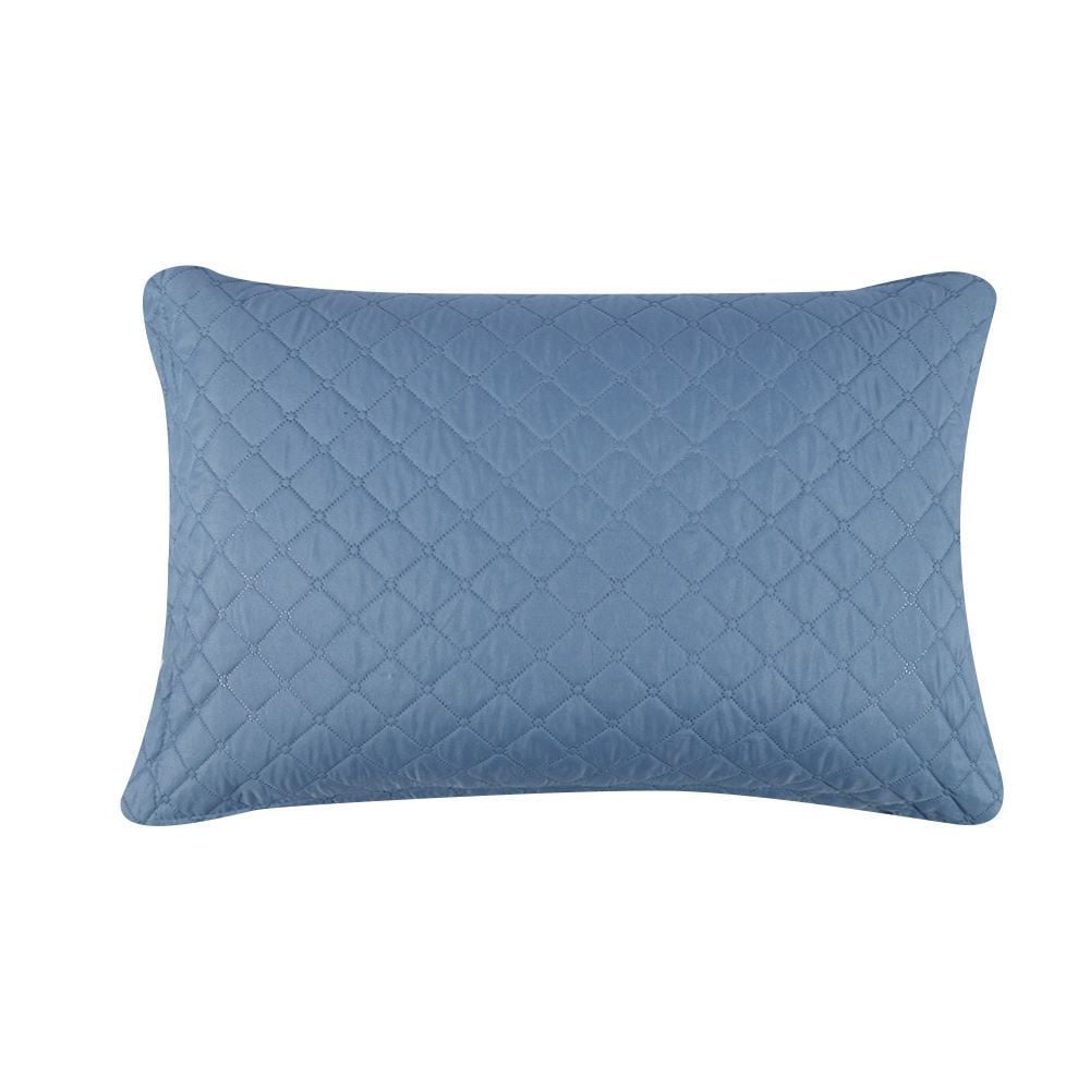 Kit Colcha Solteiro 100% Poliéster Versalhes Havan Casa 2 Peças - Azul