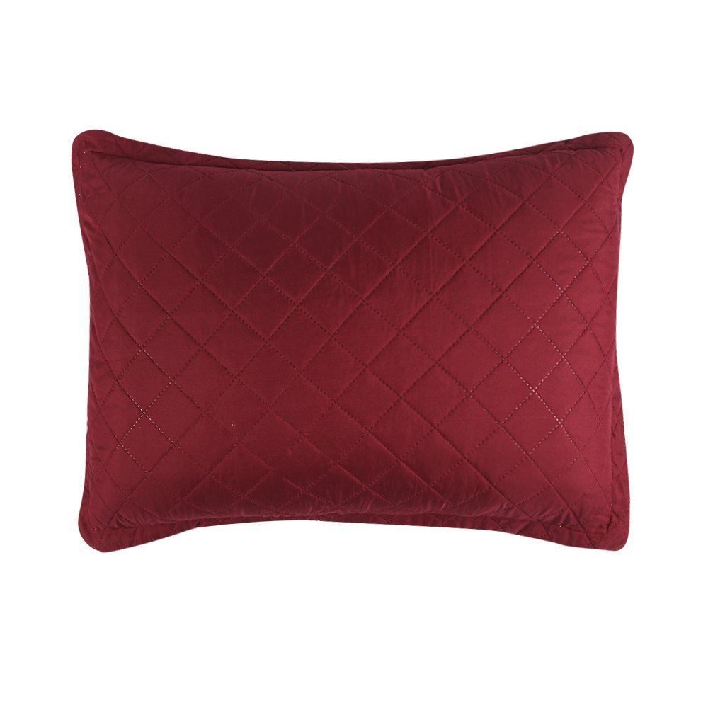 Kit Colcha Solteiro Lisa Versalhes Havan Casa 2 pçs - Bloodstone