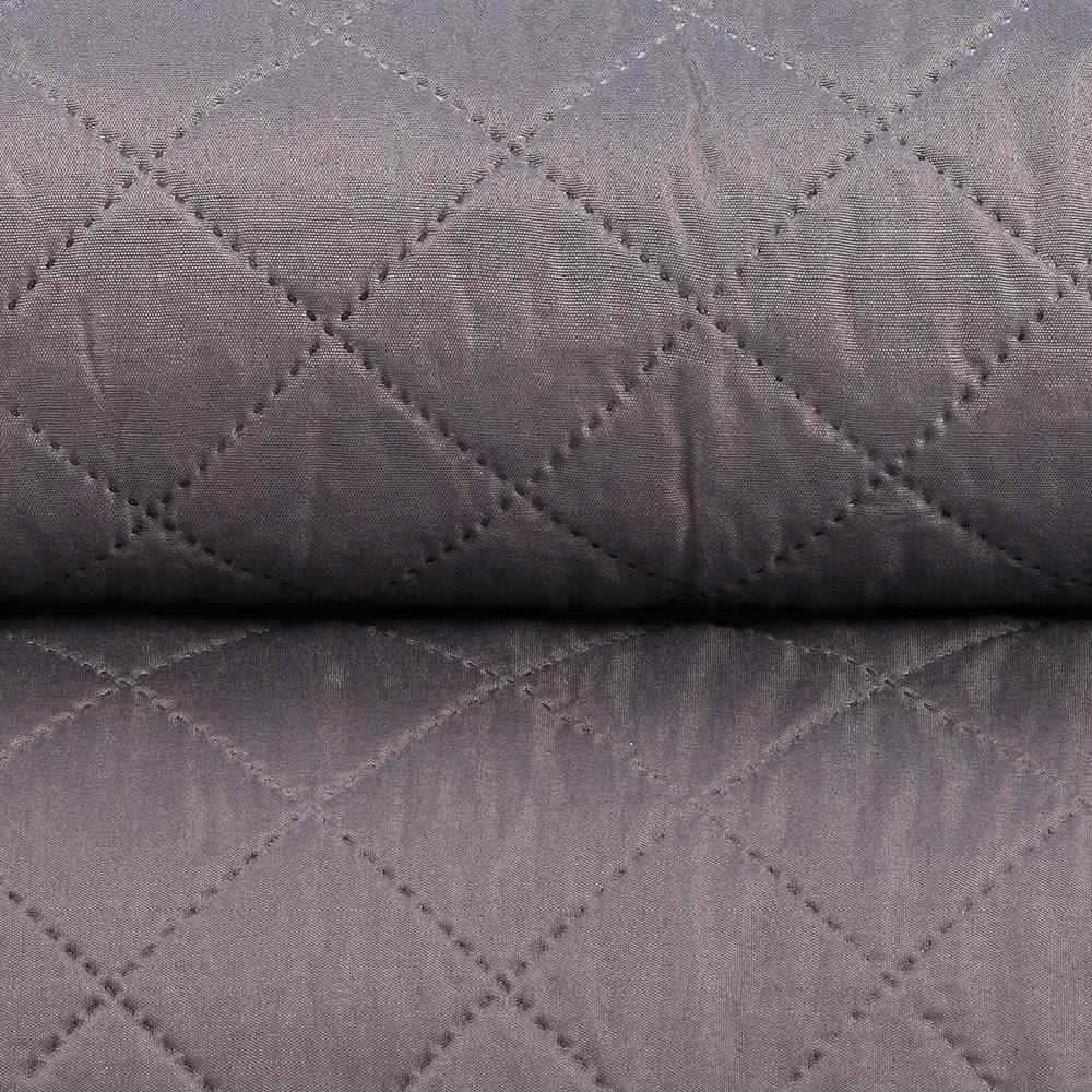 Kit Colcha Solteiro Lisa Versalhes Havan Casa 2 pçs - Cinza Urbano