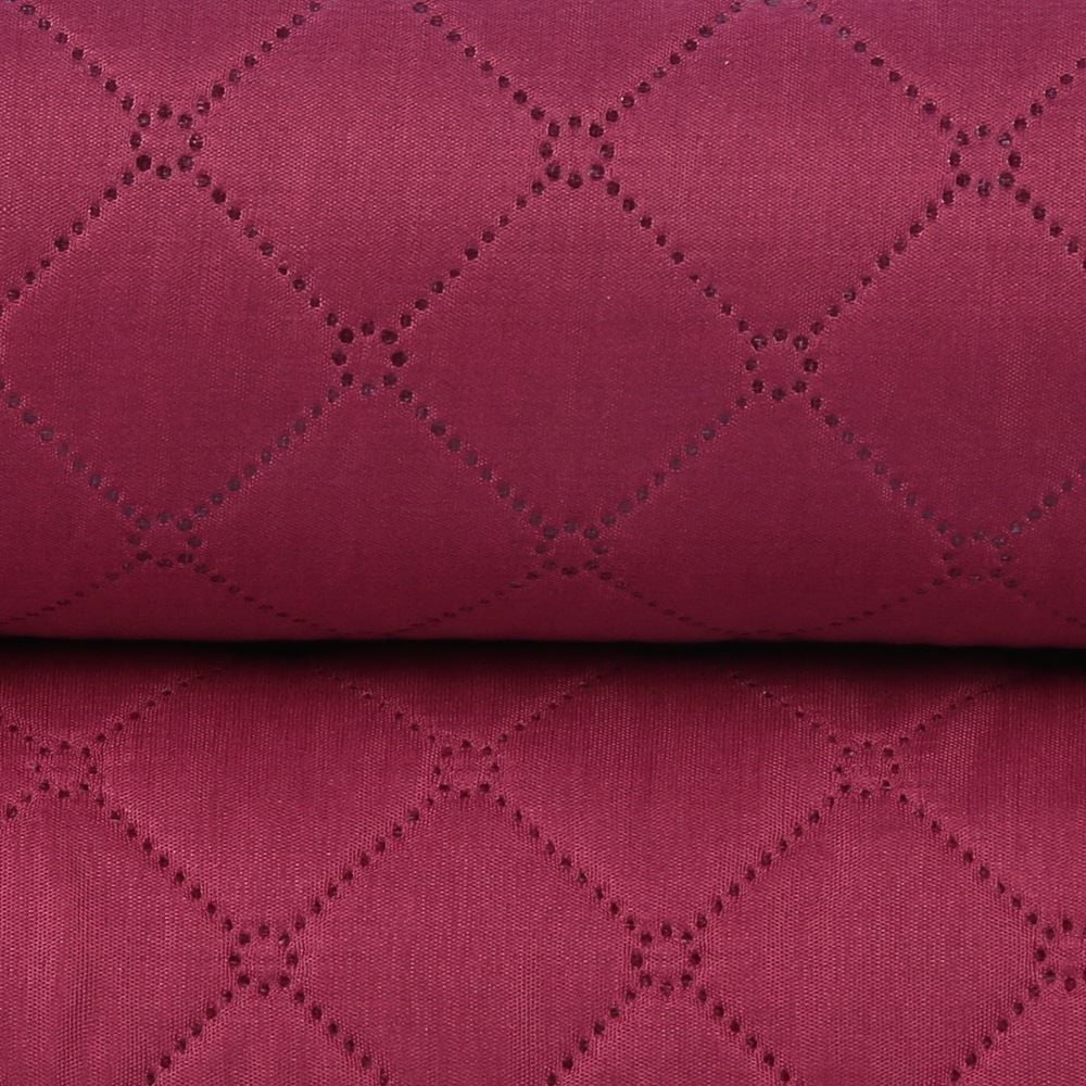 Kit Colcha Solteiro Lisa Versalhes Havan Casa 2 pçs - Rosa Malva