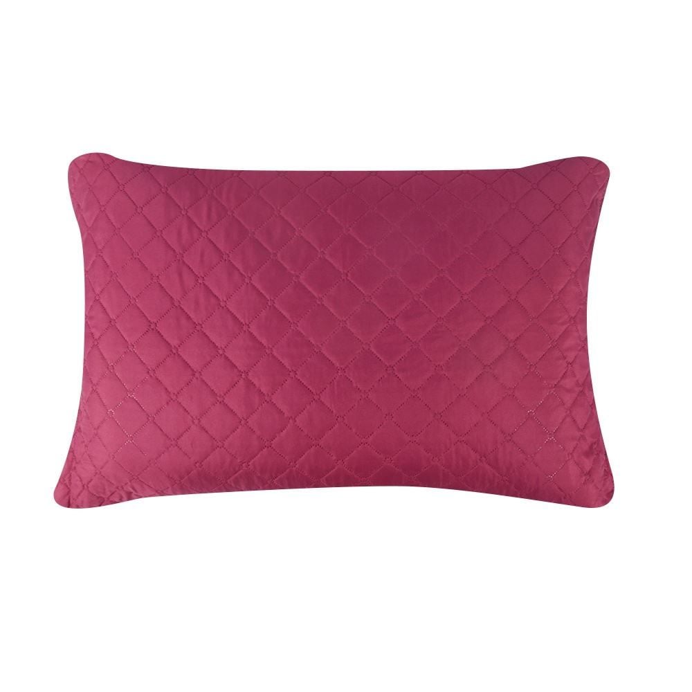 Kit Colcha Solteiro Lisa Versalhes Havan Casa 2 pçs - Rosa Malva