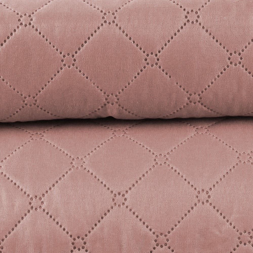 Kit Colcha Solteiro Lisa Versalhes Havan Casa 2 pçs - Rose