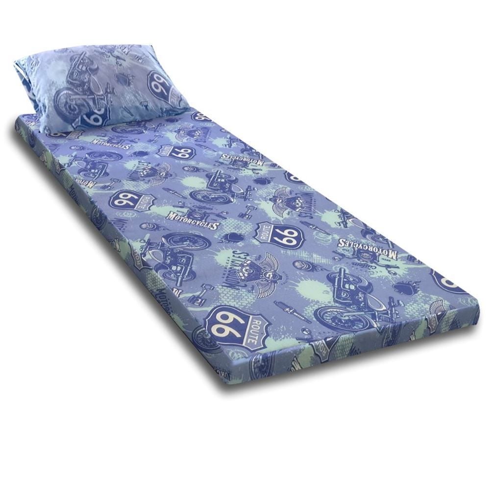 Colchonete Camping Espuma D20 60X180m Gazin - Azul