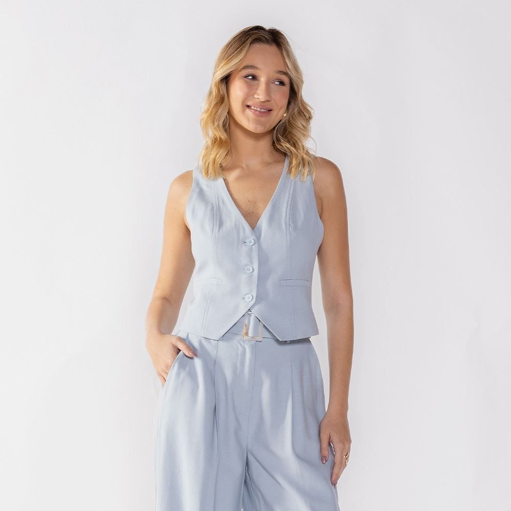 Colete Alfaiataria Feminino Patricia Foster