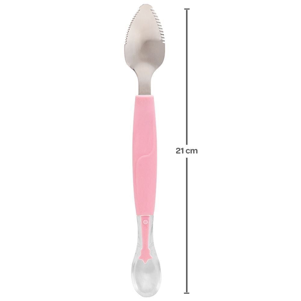Colher 2 Em 1 Buba - ROSA
