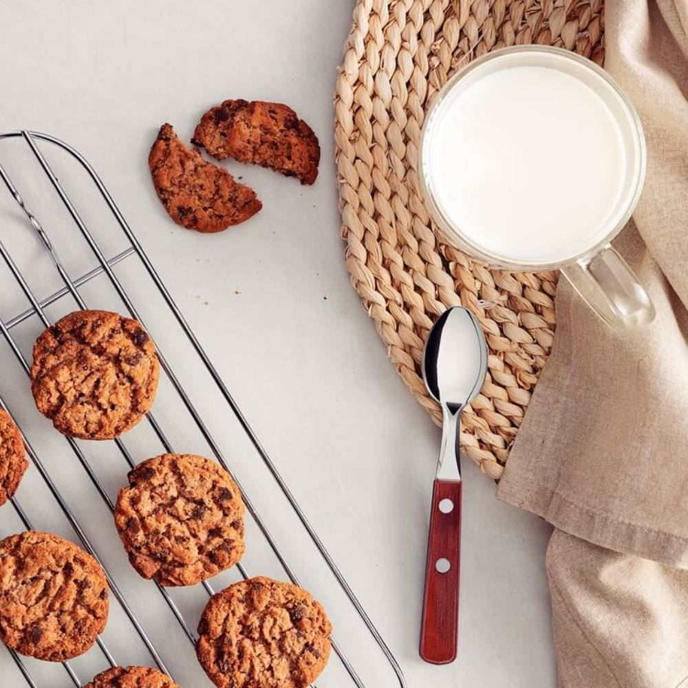 Colher De Chá Inox Polywood Tramontina - Vermelho