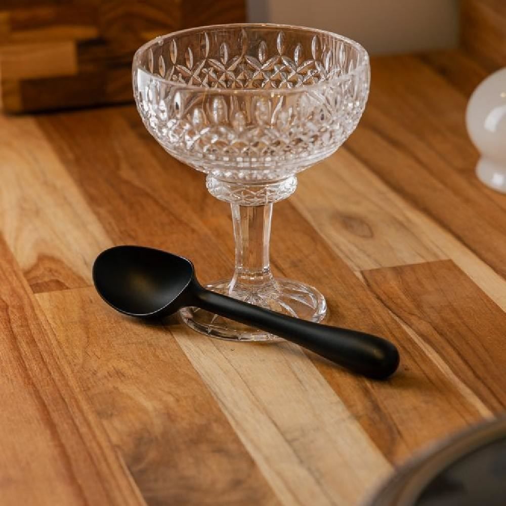 Colher De Sorvete Chef Pro Preto Wolff 17Cm