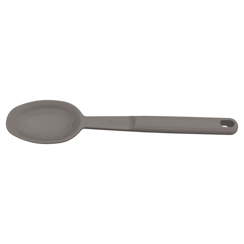 Colher Para Servir Tramontina Softta Em Silicone Cinza - CINZA
