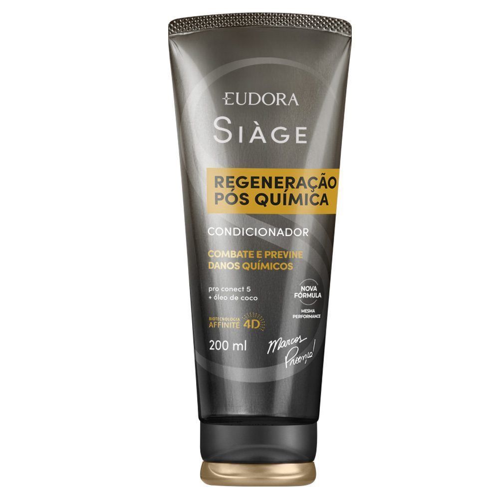 Condicionador Eudora Siàge Expert Regeneração Pós Química - 200ml