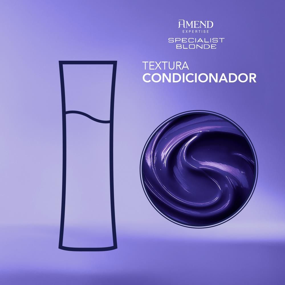 Condicionador Matizador Expertise Specialist Blonde Amend 250Ml