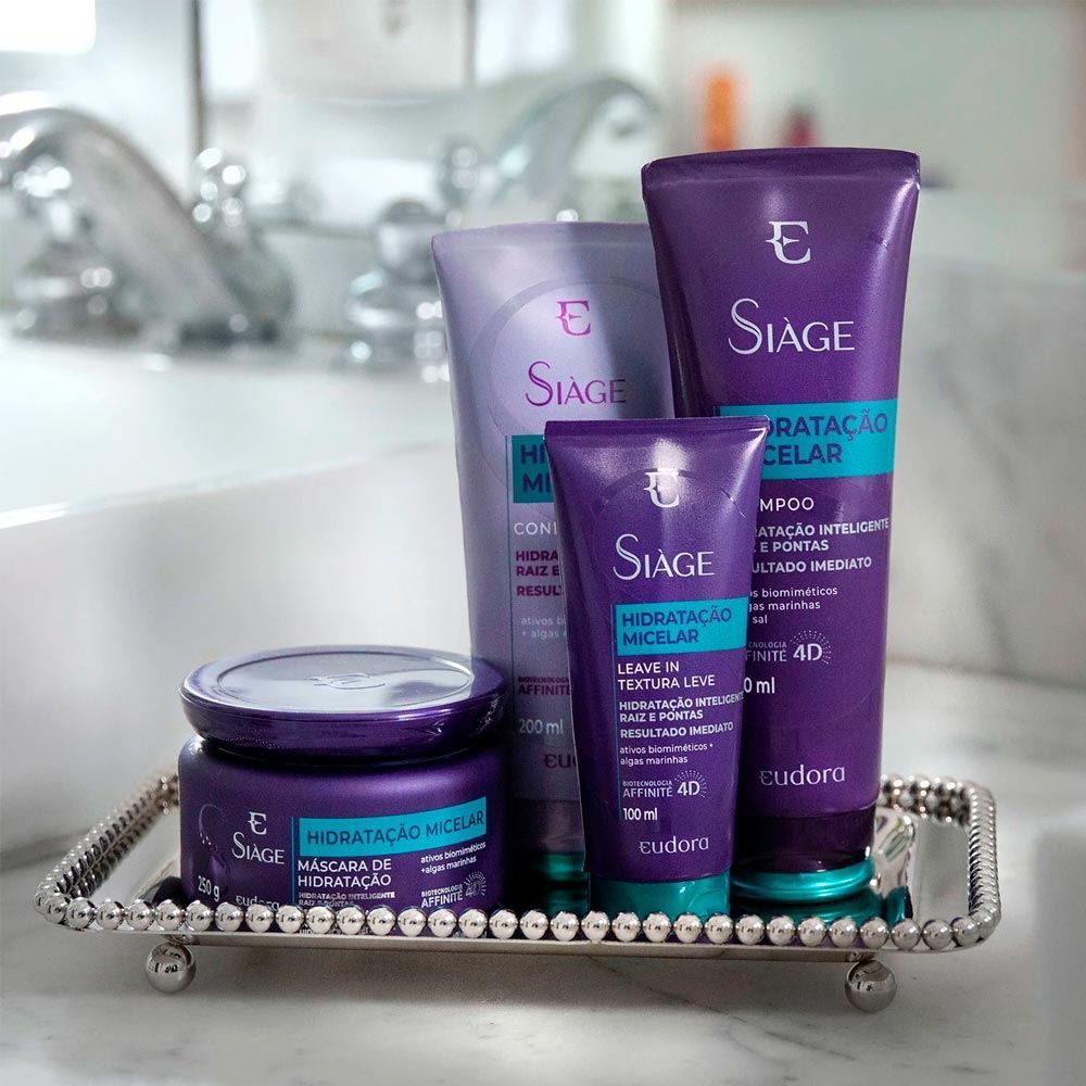 Condicionador Siàge Hidratação Micelar Siàge Eudora - 200ml