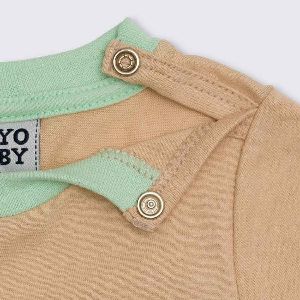 Conjunto 1 a 3 anos Camiseta + Bermuda Yoyo Baby