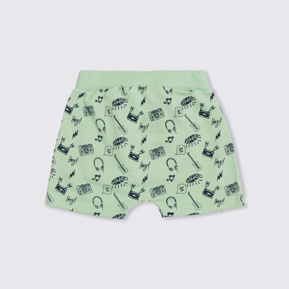 Conjunto 1 a 3 anos Camiseta + Bermuda Yoyo Baby