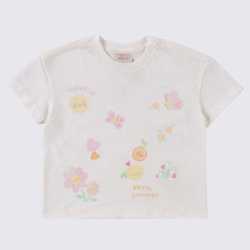 Conjunto Infantil Menina 1 a 3 Anos Yoyo Kids