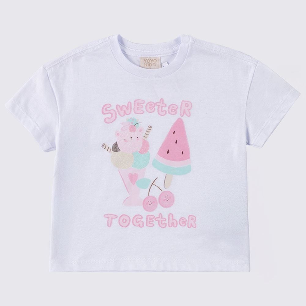 Conjunto Infantil Menina 1 a 3 Anos Yoyo Kids