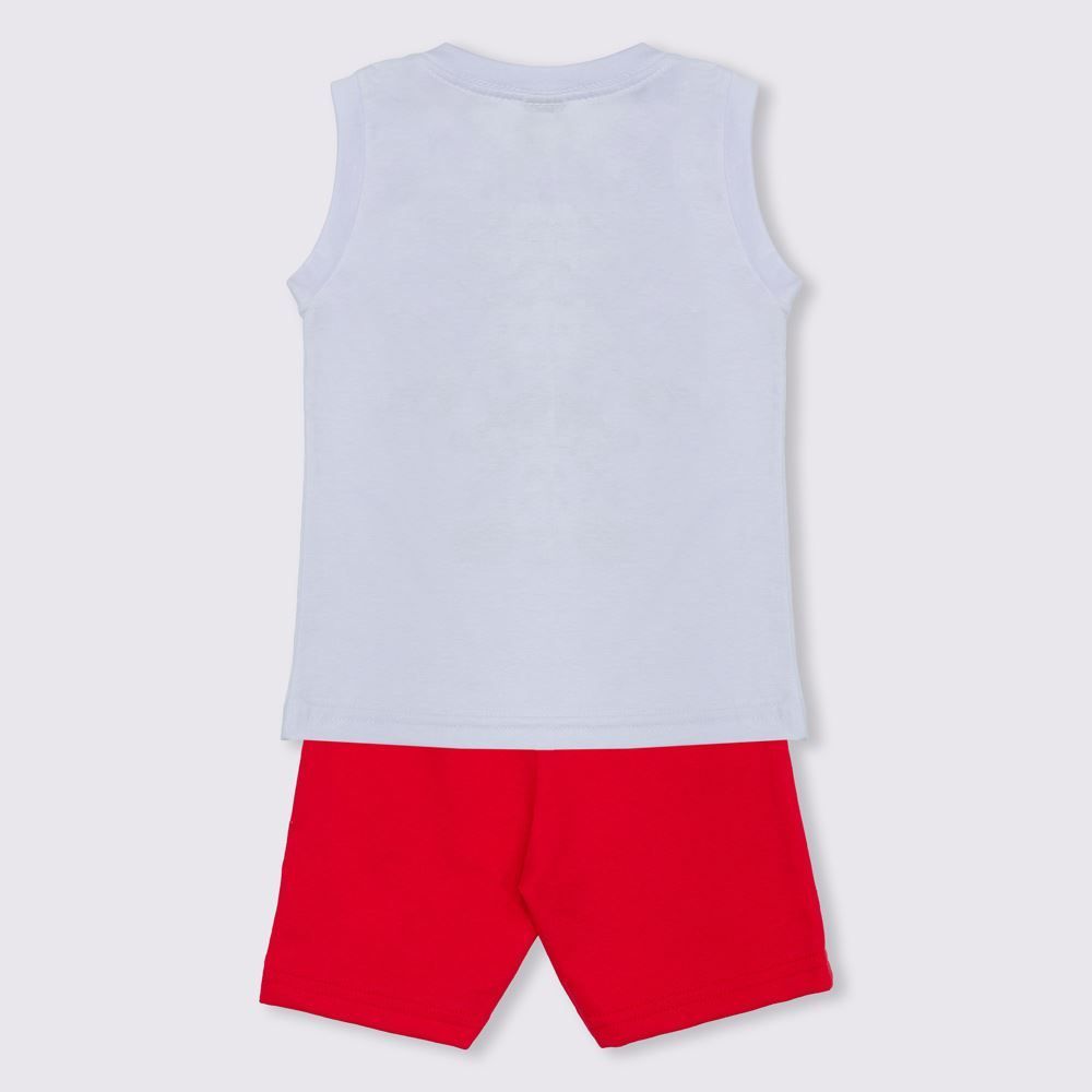 Conjunto 1 a 3 anos Regata e Bermuda Dino Yoyo Kids