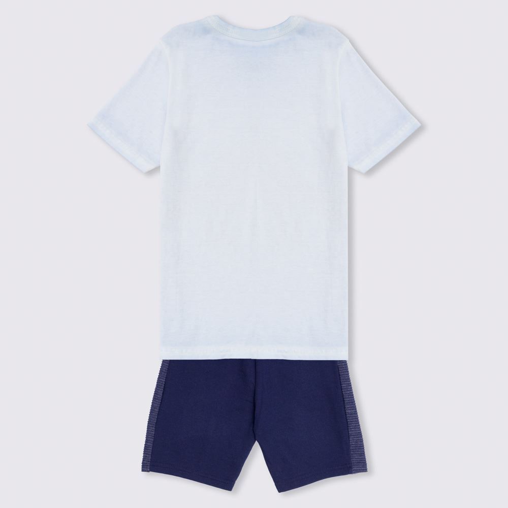 Conjunto 4 a 10 anos Camiseta + Bermuda Alakazoo