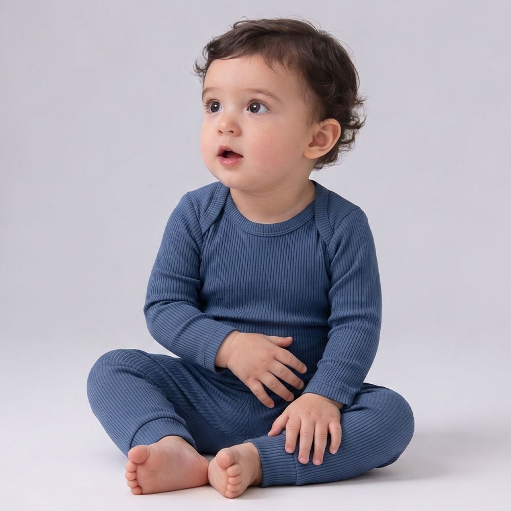 Conjunto Bebê Body Manga Longa e Calça Yoyo Baby