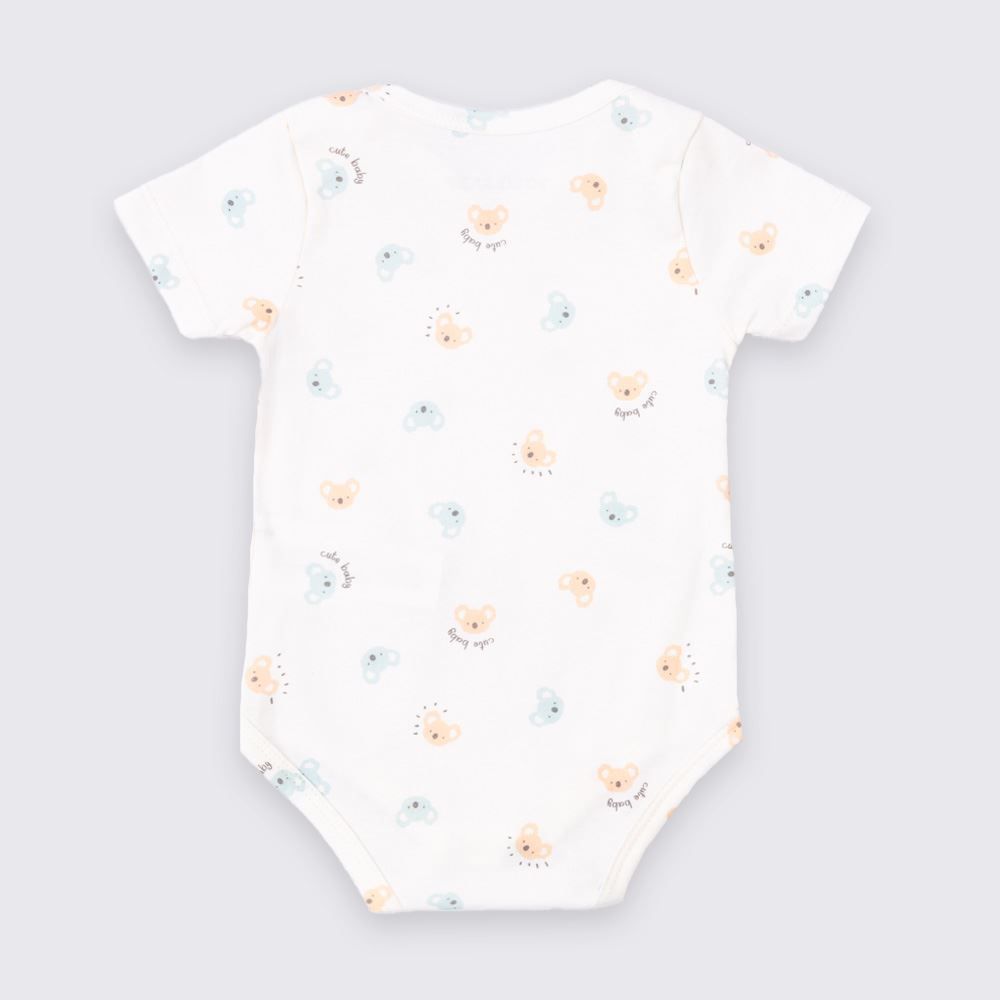 Conjunto Bebê Jardineira e Body Coala Yoyo Baby