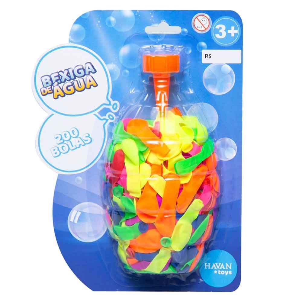 Conjunto Bexigas De Água 200 Peças Havan Toys - HBR0251