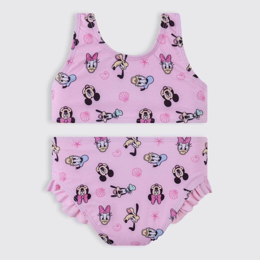Conjunto Biquíni Infantil Mickey 1 a 3 Anos Disney