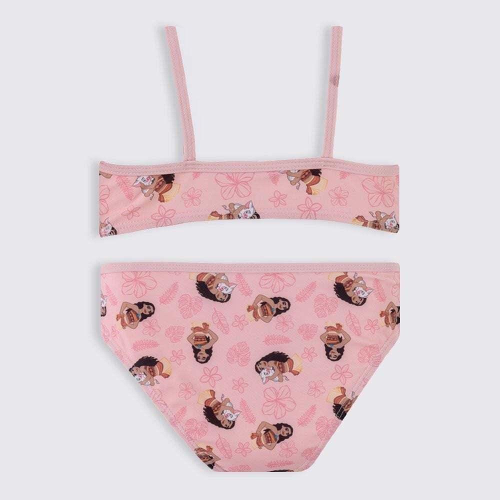 Conjunto Biquíni Infantil Moana 4 a 10 Anos Disney