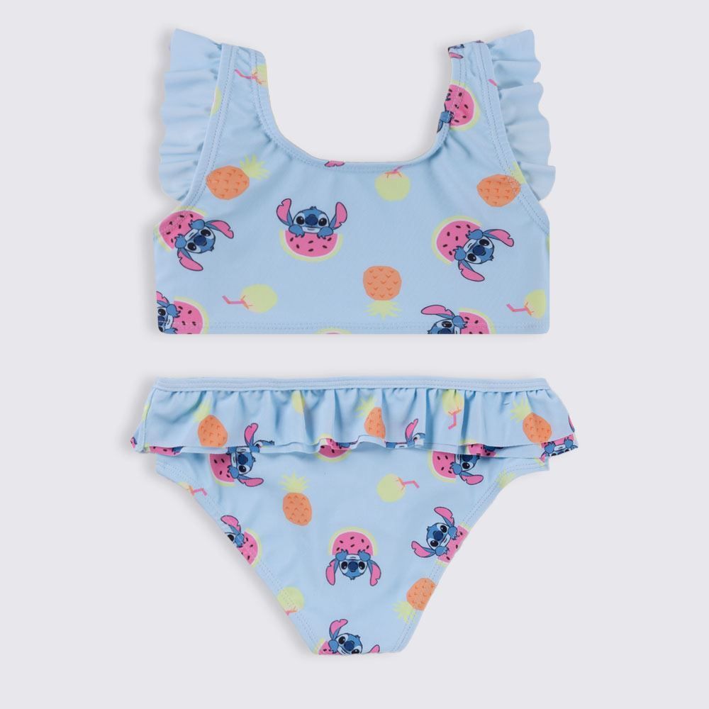 Conjunto Biquíni Infantil Stitch 4 a 10 Anos Disney