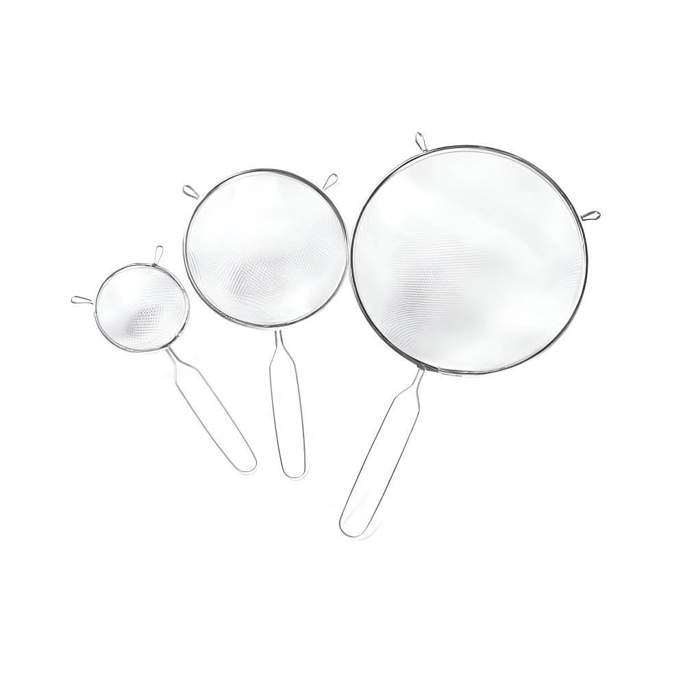 Jogo De Peneiras Havan Casa 3 Peças - Inox