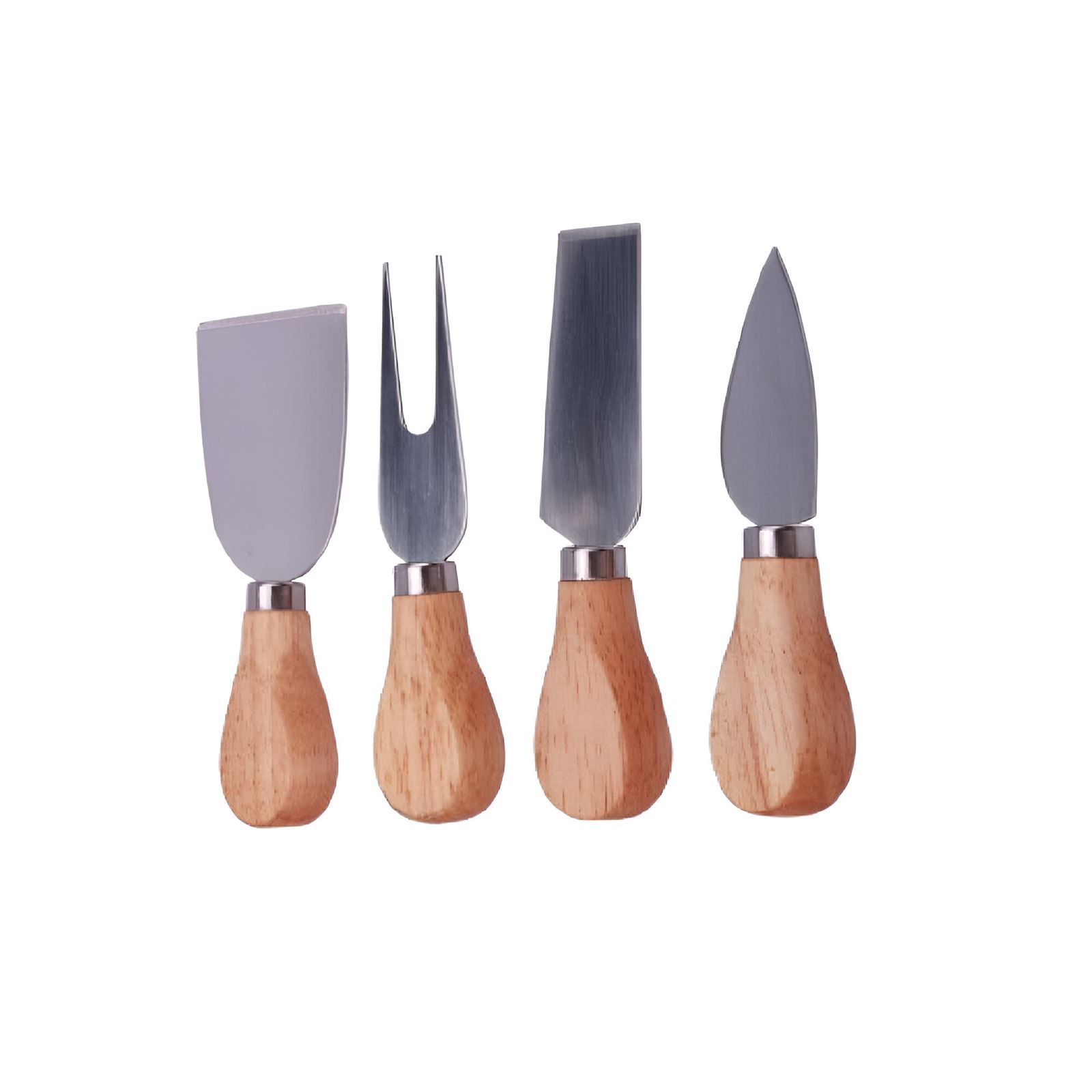 Jogo Para Cortar Queijo Havan Casa 4 Peças - Inox