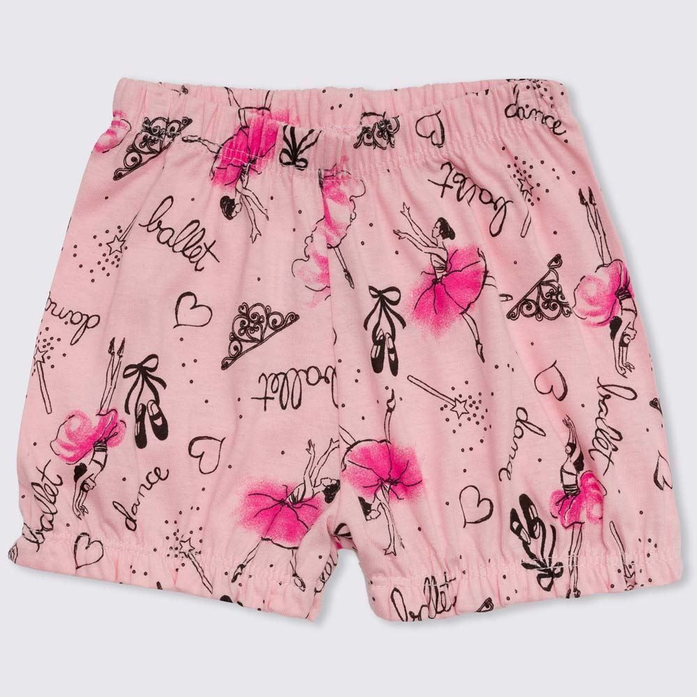 Conjunto de Bebê Blusa e Shorts Balé Yoyo Baby