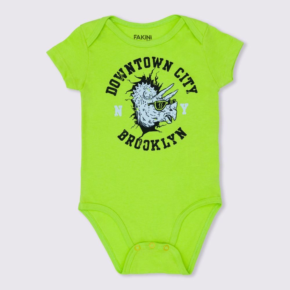 Conjunto de Bebê Brooklyn Body + Bermuda Fakini