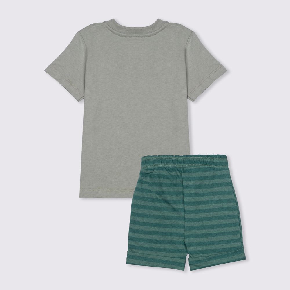 Conjunto de Bebê Camiseta + Bermuda Yoyo Baby