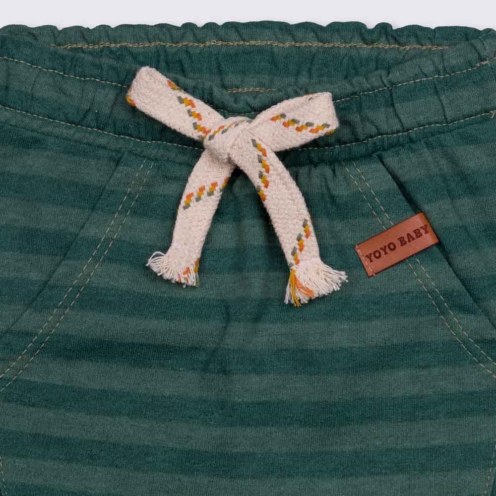 Conjunto de Bebê Camiseta + Bermuda Yoyo Baby