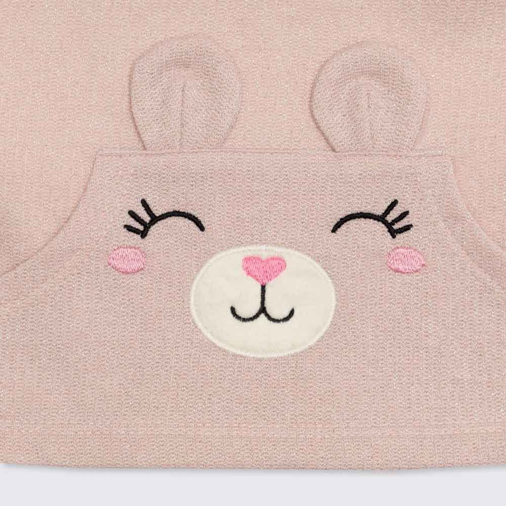 Conjunto de Bebê Jardineira + Body Malha Yoyo Baby