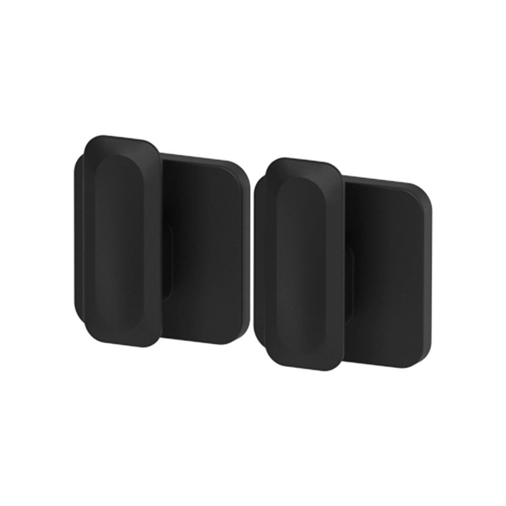 Jogo De Ganchos De Parede Eleve Ou 2 Peças - Preto