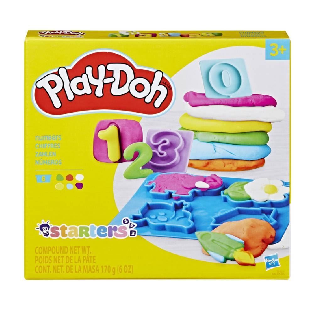 Conjunto De Massinhas Play-Doh Letras Hasbro - E8532 - Colorido