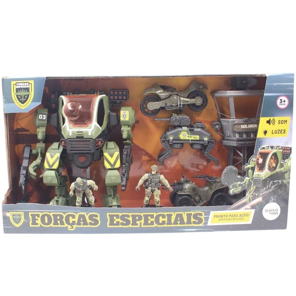 Conjunto de Robô e Boneco Havan Toys - ST83595
