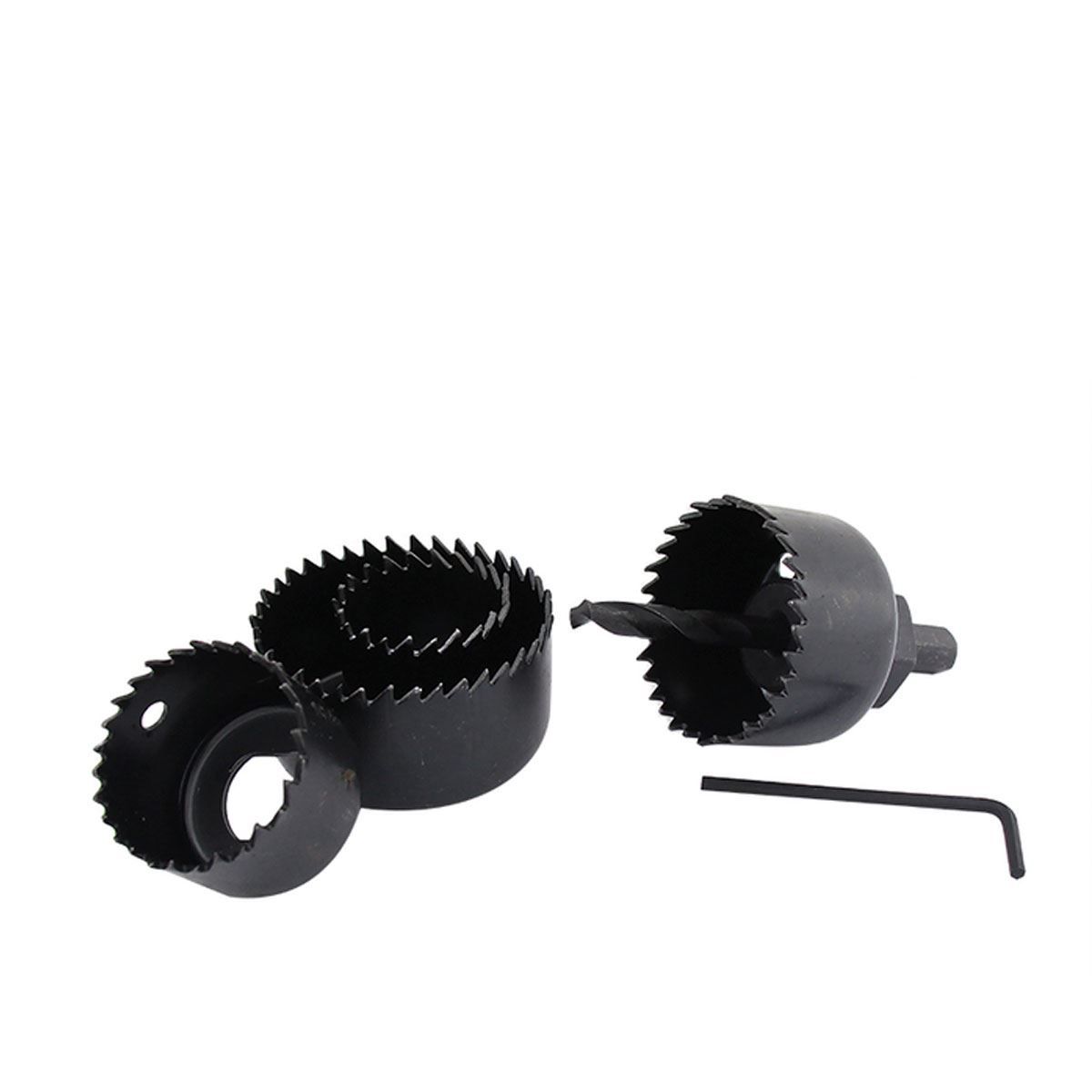 Conjunto de Serra Copo 6 peças S-400 Western - Preto