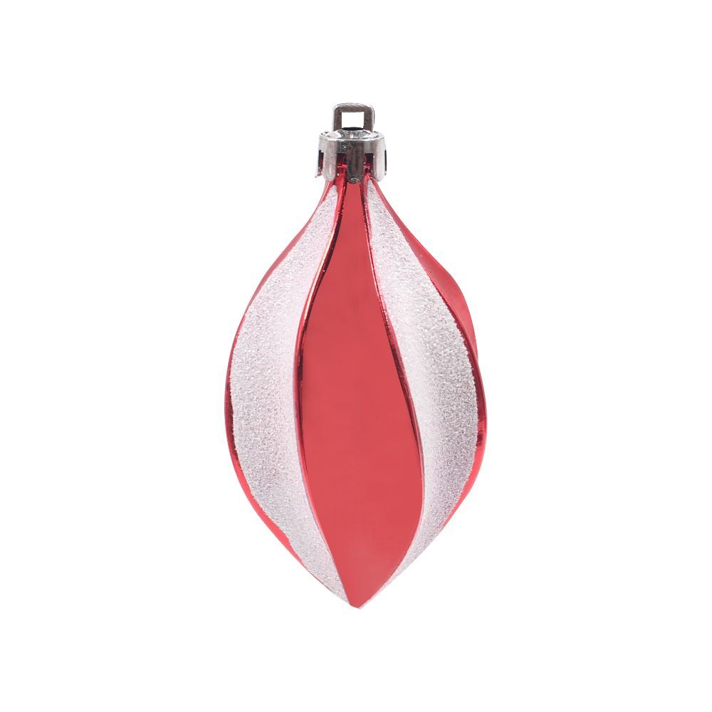 Conjunto Enfeite De Natal Pião 3 Pçs Havan Casa - Vermelho