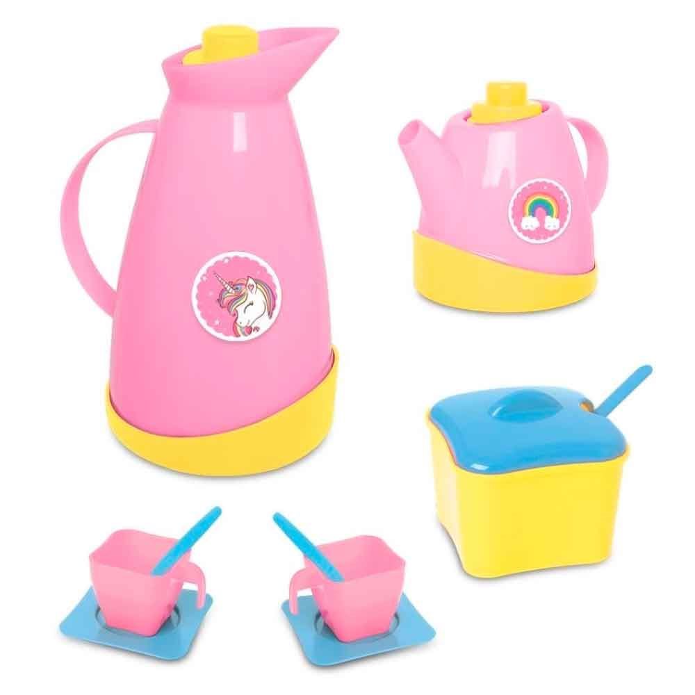 Conjunto Hora Do Café Unicórnio Samba Toys - 0563