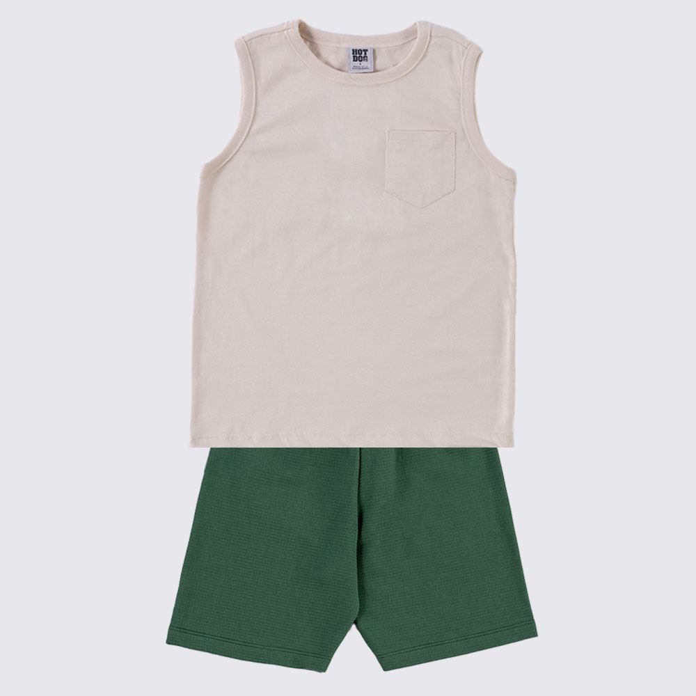 Conjunto Infantil Menino 4 a 10 Anos Hot Dog