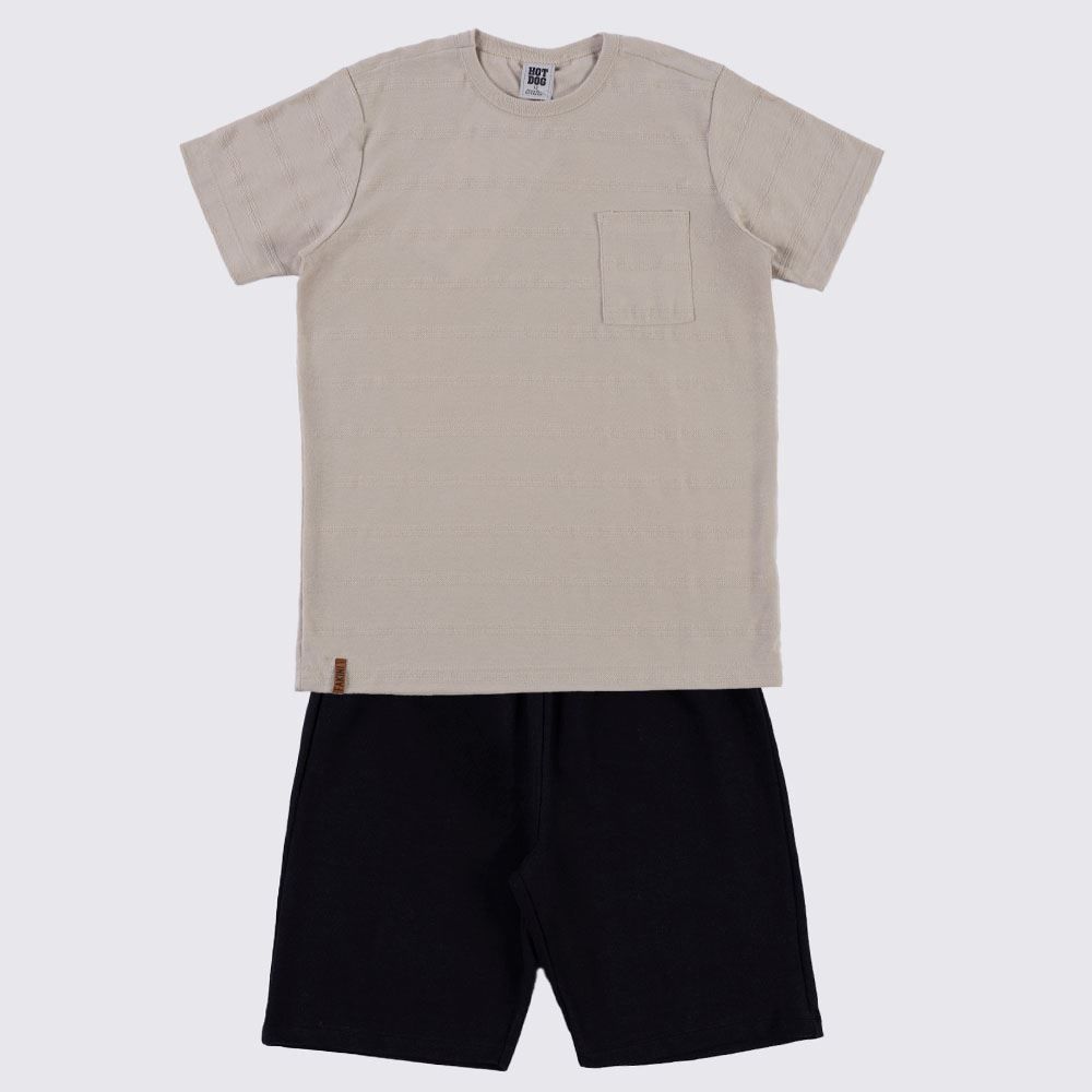 Conjunto Juvenil Menino 12 a 16 Anos Hot Dog