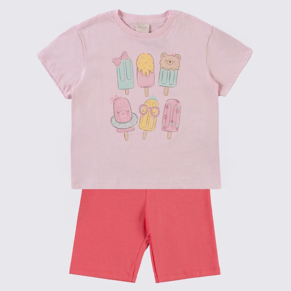 Conjunto Infantil Menina 4 a 10 Anos Marmelada