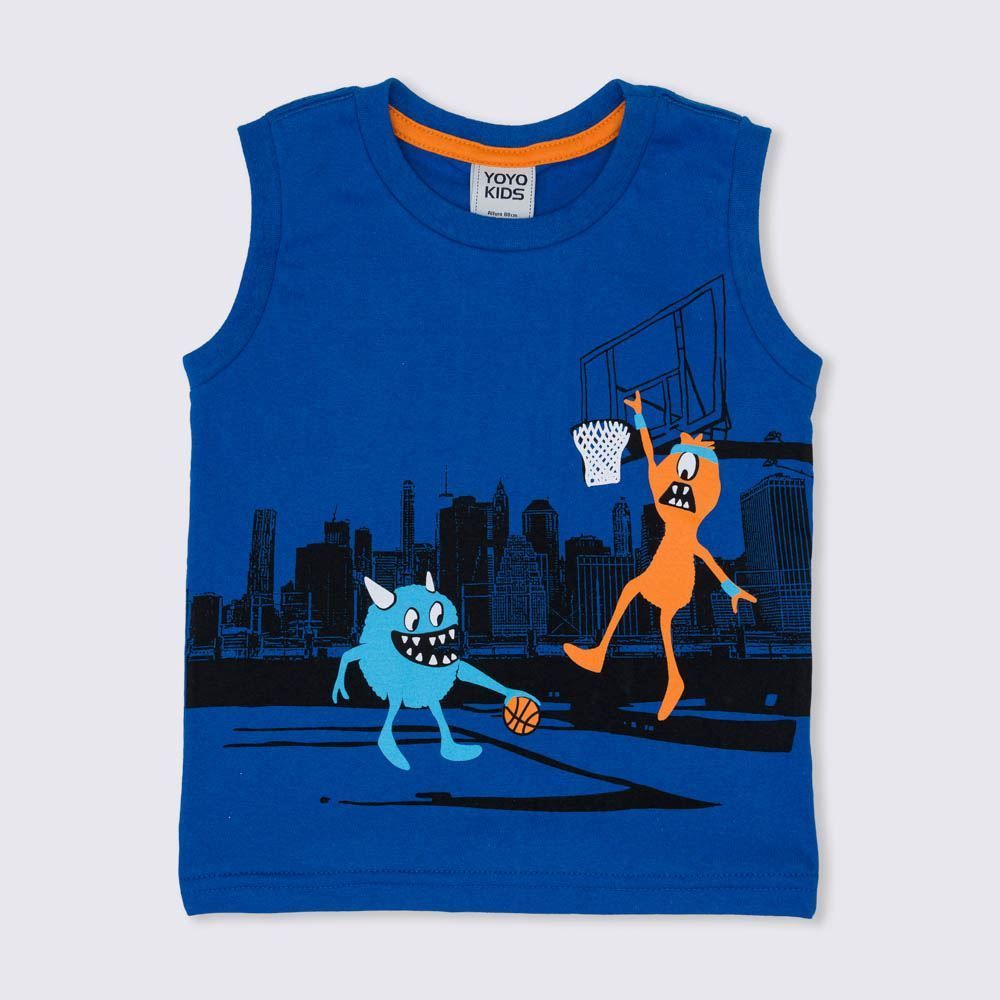 Conjunto Menino 1 a 3 anos Regata + Bermuda Yoyo Kids