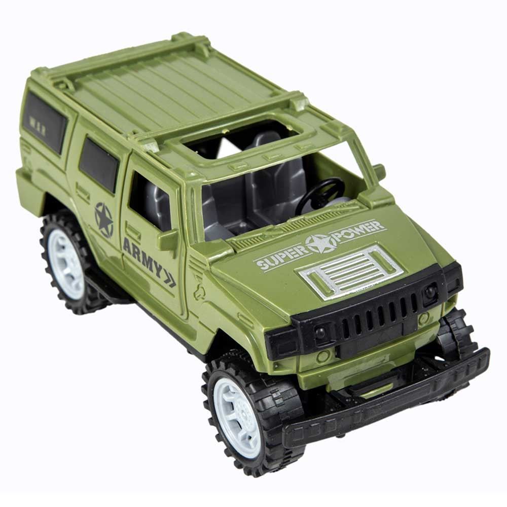 Conjunto Militar Jipe E Barco Havan Toys - HBR0320