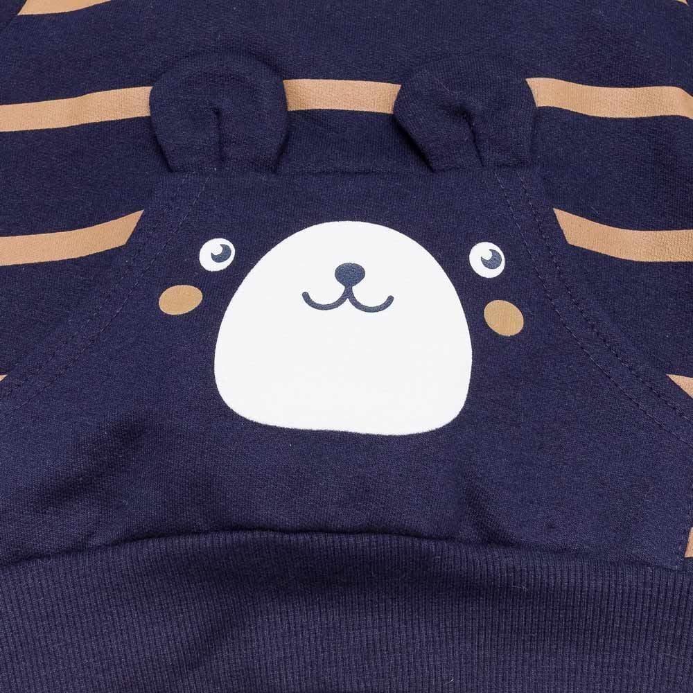 Conjunto Moletom de Bebê Blusão + Calça Urso Alakazoo
